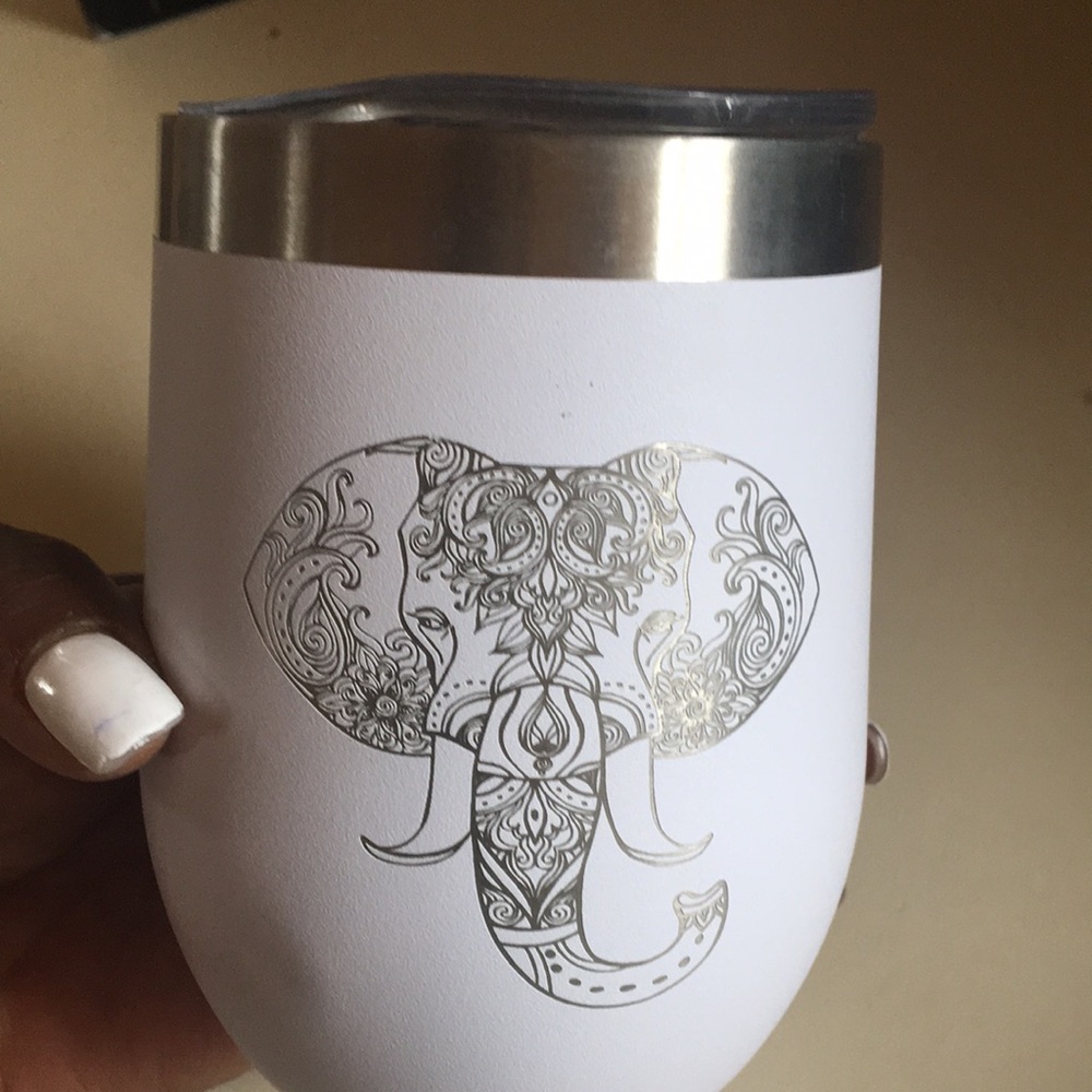 Elephant travel cup